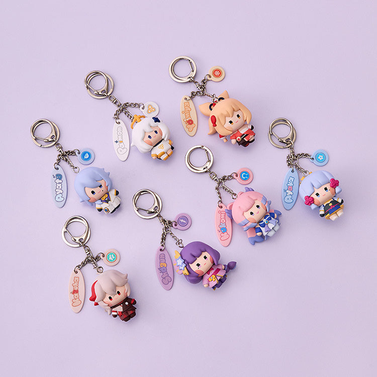 (Goods - Keychain) Genshin Impact Figure Keychain Yoimiya