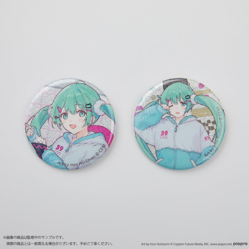 (Goods - Badges) Hatsune Miku 2 Badge Set