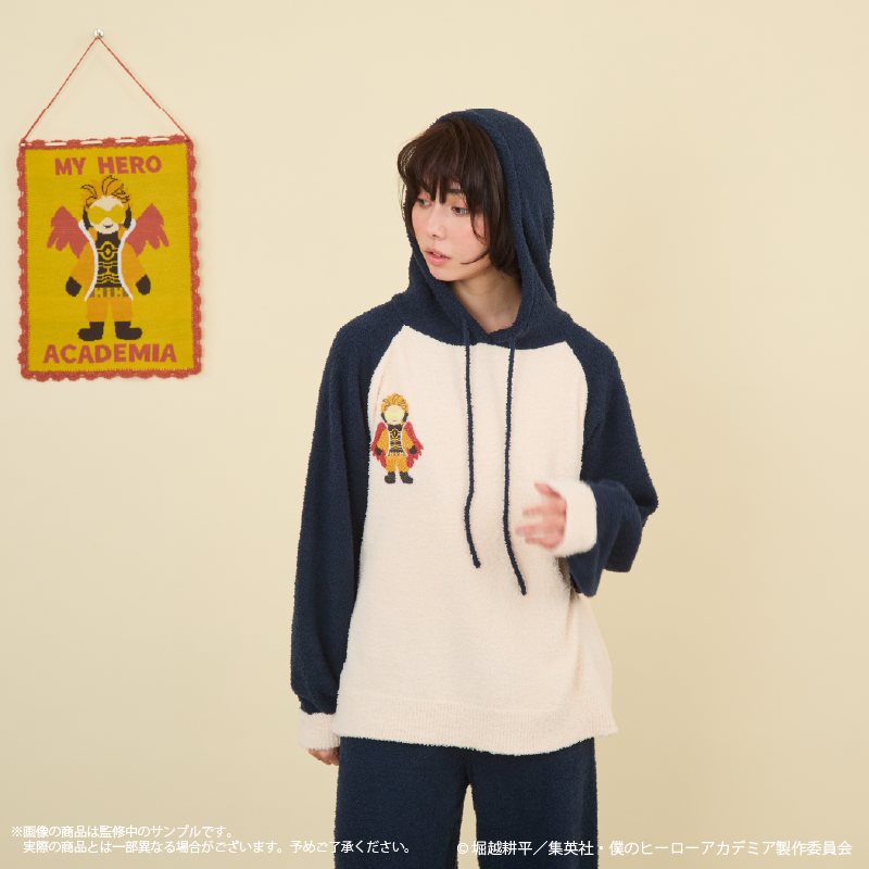 (Goods - Apparel) My Hero Academia Roomwear Hoodie (Unisex) Tokoyami Fumikage