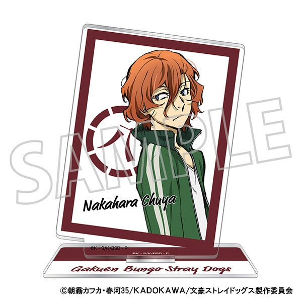 (Goods - Acrylic Stand) [Bungo Stray Dogs] Academy Acrylic Stand 8th Anniversary / Chuya Nakahara B