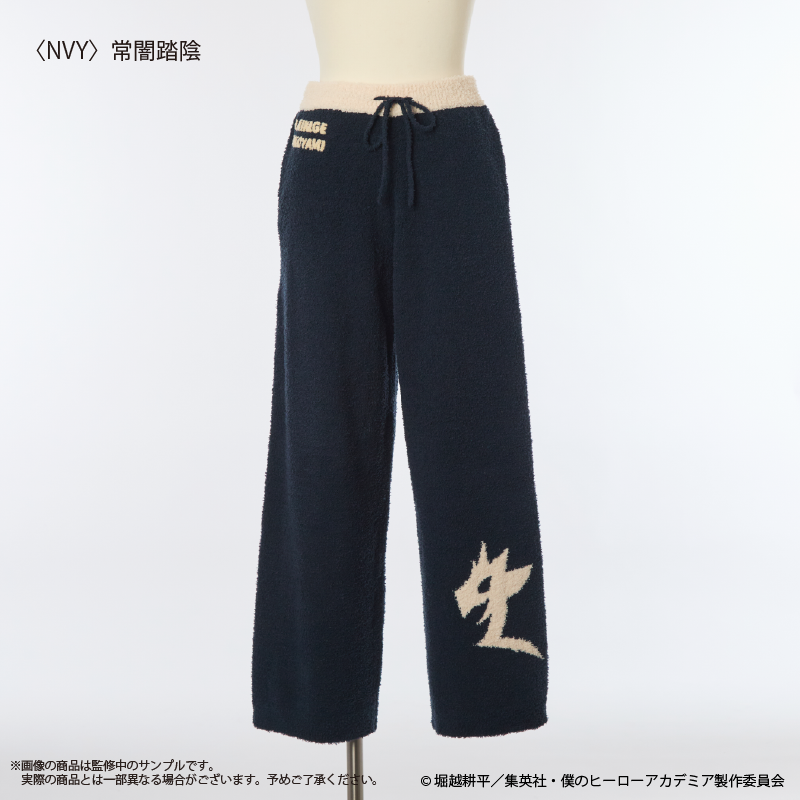 (Goods - Apparel) My Hero Academia Roomwear Long Pants (Ladies) Tokoyami Fumikage