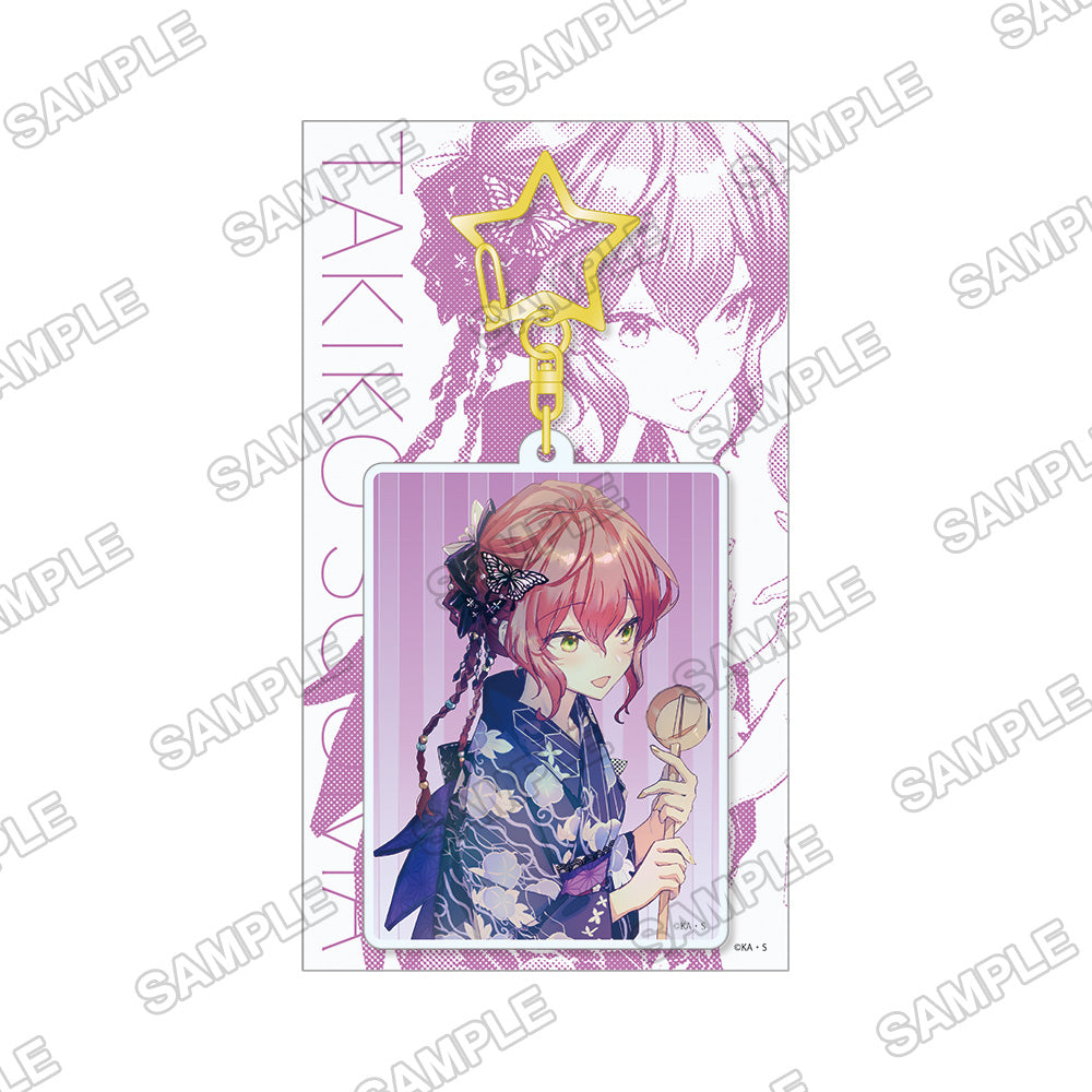 (Goods - Keychain) Tokyo Ravens 15th Anniversary Acrylic Keychain [2] Takiko Souma