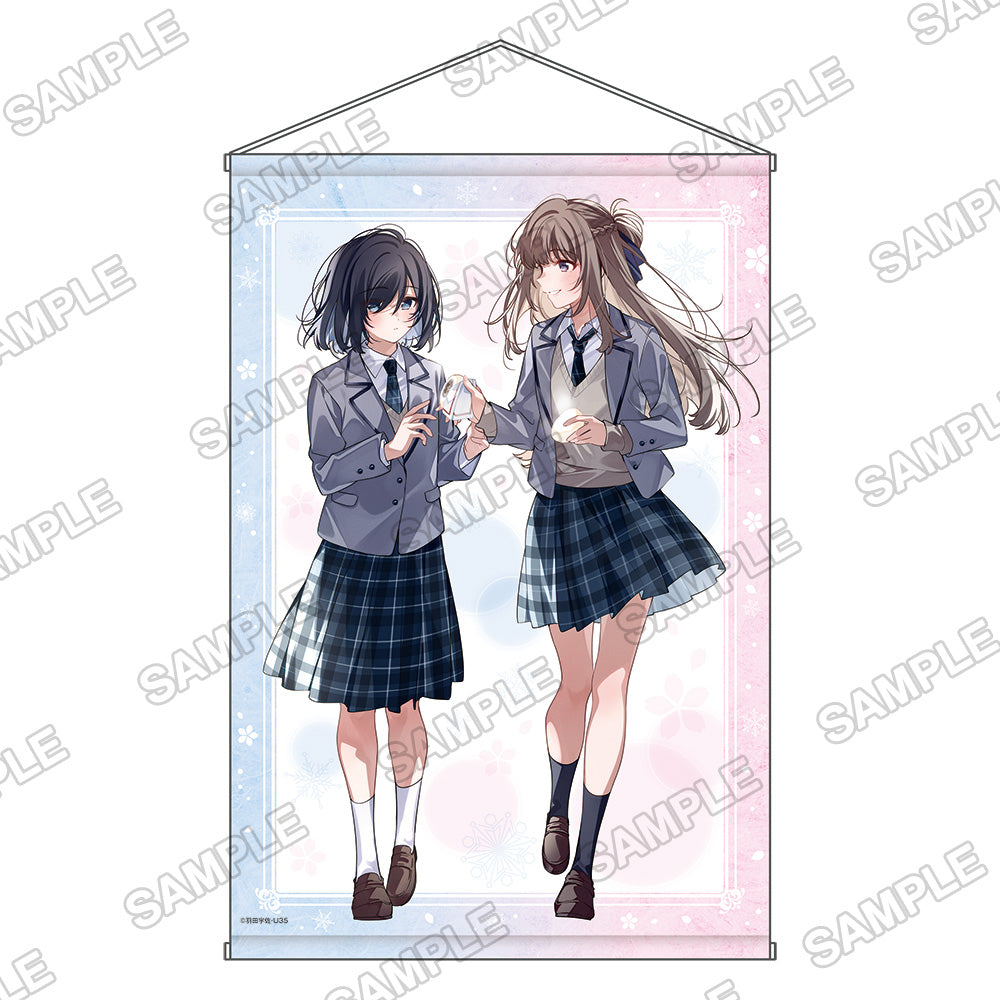 (Goods - Wall Scroll) SHU NI ICHIDO CLASSMATE O KAU HANASHI ～FUTARI NO JIKAN, IIWAKE NO GOSENEN～ Newly Drawn B2-Sized Wall Scroll