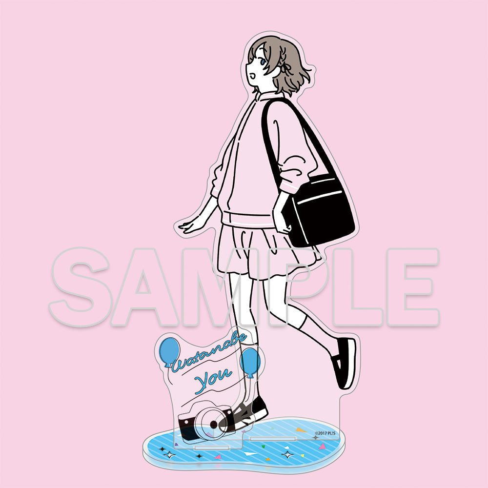 (Goods - Acrylic Stand) Love Live! Series Wear the Seasons on Your Walks. Acrylic Figure - You Watanabe