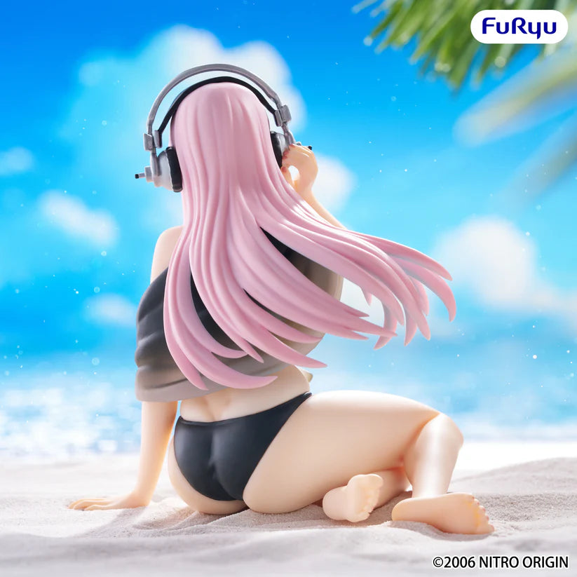 (Non-Scale Figure) Super Sonico Noodle Stopper Super Sonico: Swimsuit Black Color Ver.