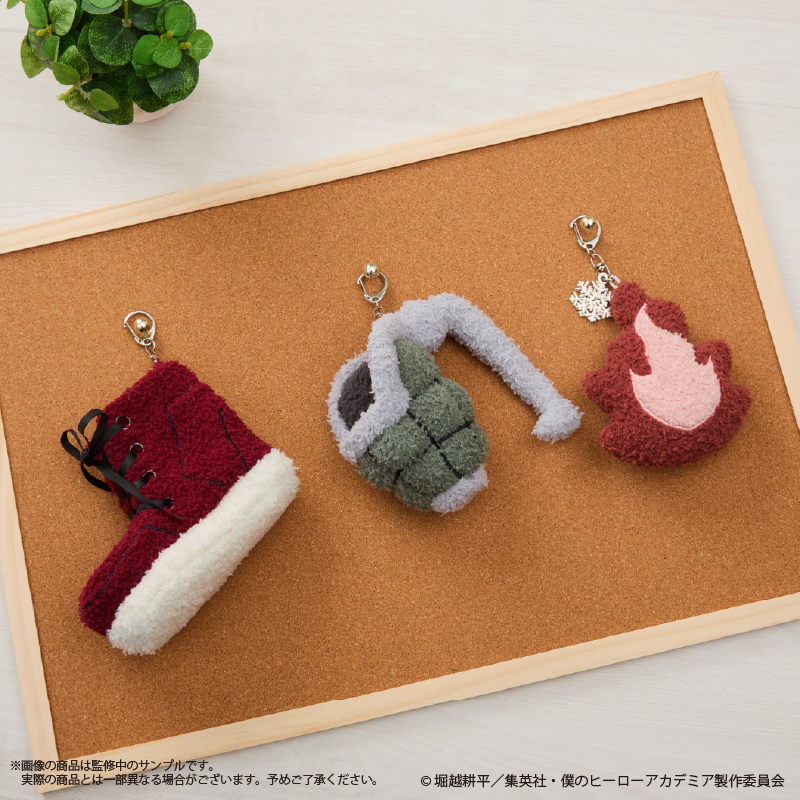 (Goods - Keychain) My Hero Academia Plush Keychain Todoroki Shoto