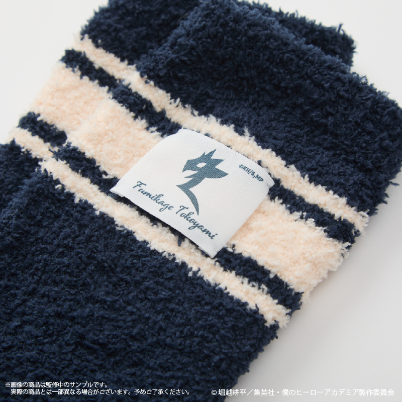 (Goods - Apparel) My Hero Academia Roomwear Socks (Ladies) Tokoyami Fumikage