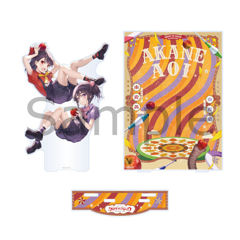 (Goods - Acrylic Stand) GROW UP SHOW -SUNFLOWER CIRCUS- Acrylic Diorama Stand (5 Types)
