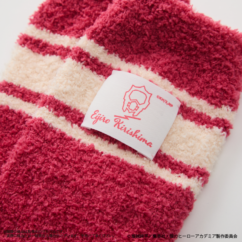 (Goods - Apparel) My Hero Academia Roomwear Socks (Mens) Kirishima Eijiro