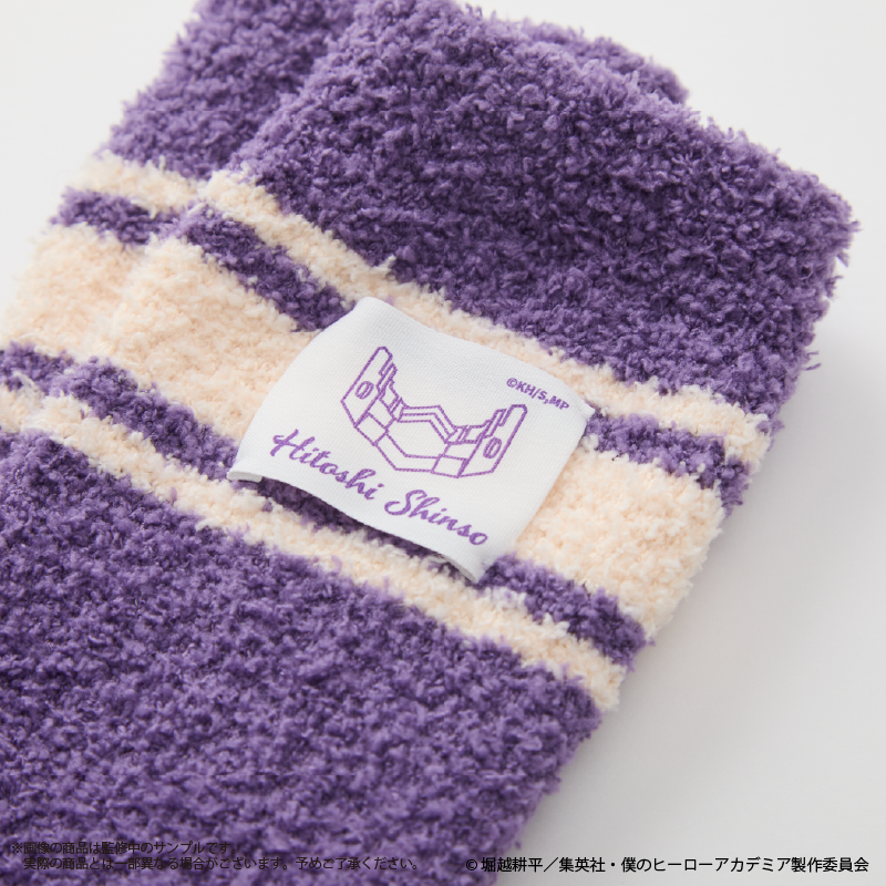 (Goods - Apparel) My Hero Academia Roomwear Socks (Ladies) Shinso Hitoshi