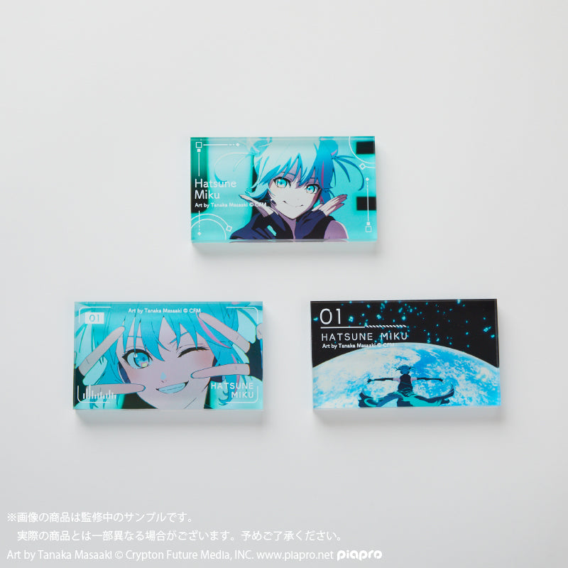 [VOCALOID] Acrylic Blocks (Music Video | Set of 3)