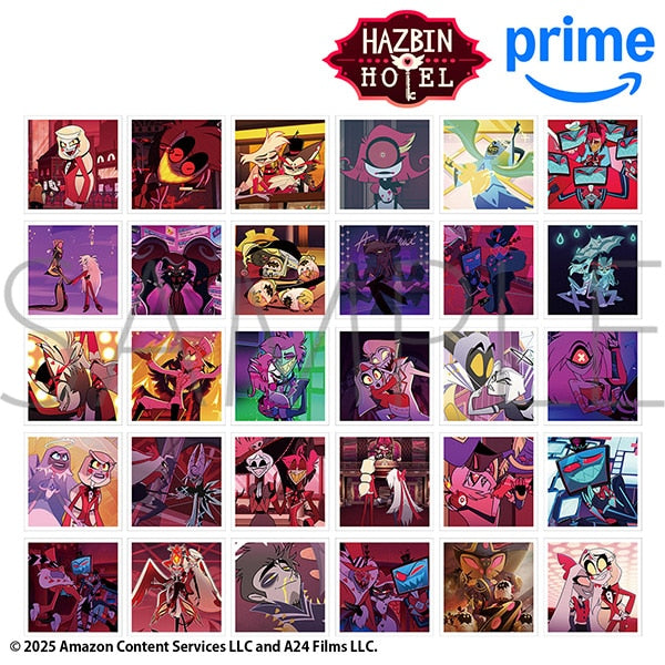(Goods - Bromide) Hazbin Hotel Mashikore Square Photo Collection (Blind Box -Single)