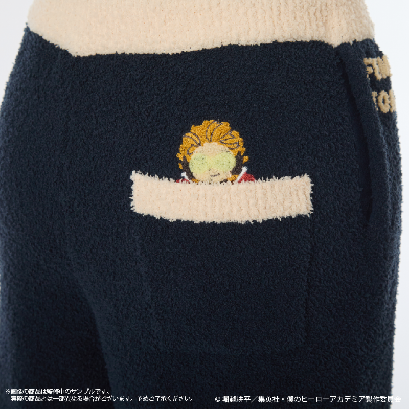 (Goods - Apparel) My Hero Academia Roomwear Long Pants (Mens) Tokoyami Fumikage