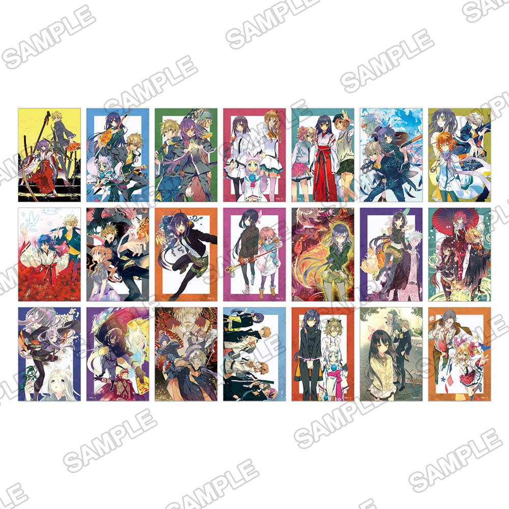 (Goods - Card) Tokyo Ravens 15th Anniversary Tradable Acrylic Card (Blind Box - Single)