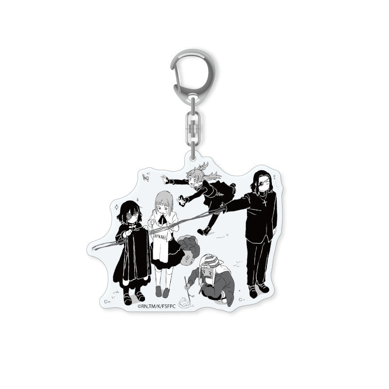 (Goods - Keychain) Fate/strange Fake SNOW FIELD STRANGE Acrylic Charm (Hansa Cervantes、Quartet)