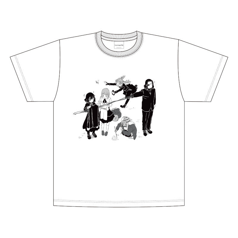 (Goods - Apparel) Fate/strange Fake SNOW FIELD STRANGE T-shirt (Hansa Cervantes、Quartet)