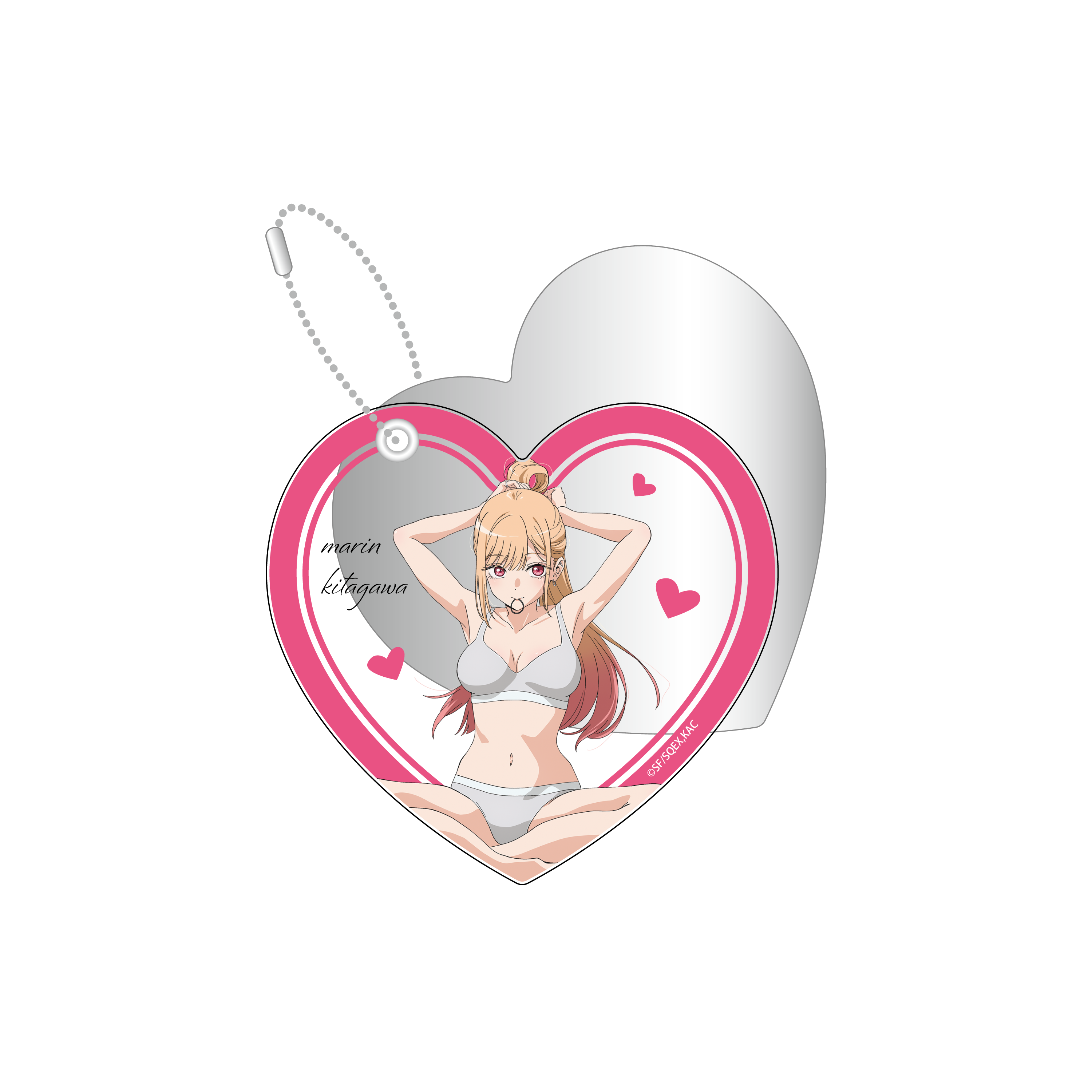 (Goods - Keychains) //Preorder// My Dress-Up Darling Sliding Mirror Keychain