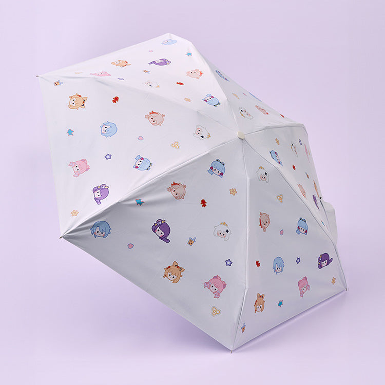 (Goods - Accessory) Genshin Impact minini Folding Umbrella