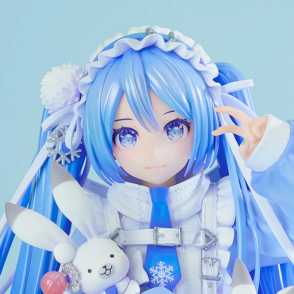 (1/7 Scale Figure) Vocaloid Snow Miku: Yukiiro Pop Ver.