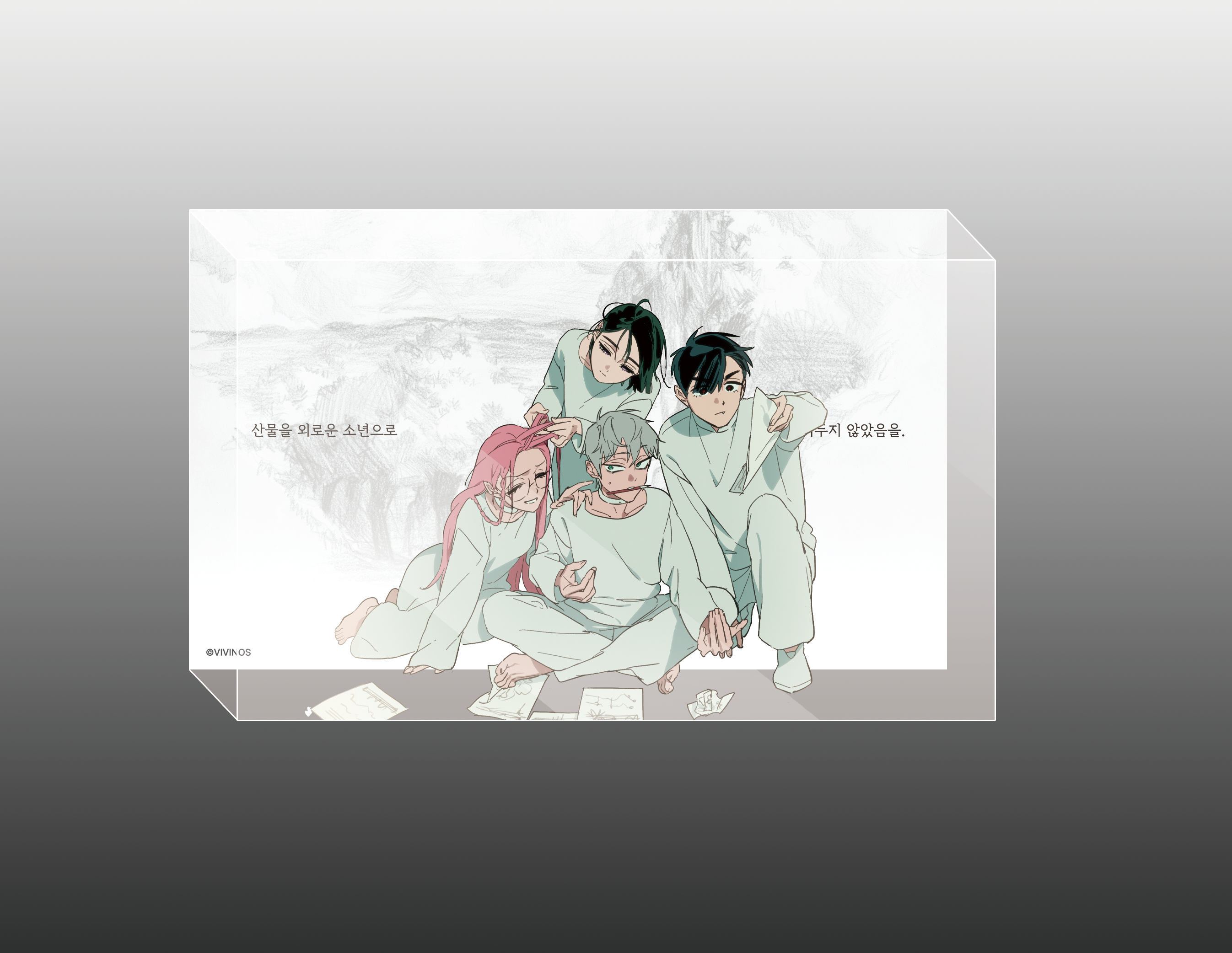 (Goods - Acrylic Block) Alien Stage Baniste Acrylic Block ANAKT 02