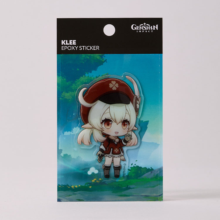(Goods - Sticker) Genshin Impact Puffy Sticker Klee