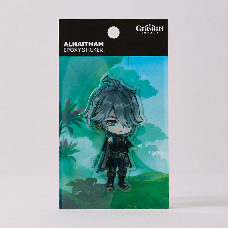 (Goods - Sticker) Genshin Impact Puffy Sticker Alhaitham