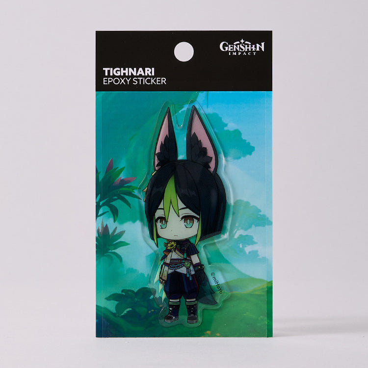 (Goods - Sticker) Genshin Impact Puffy Sticker Tighnari