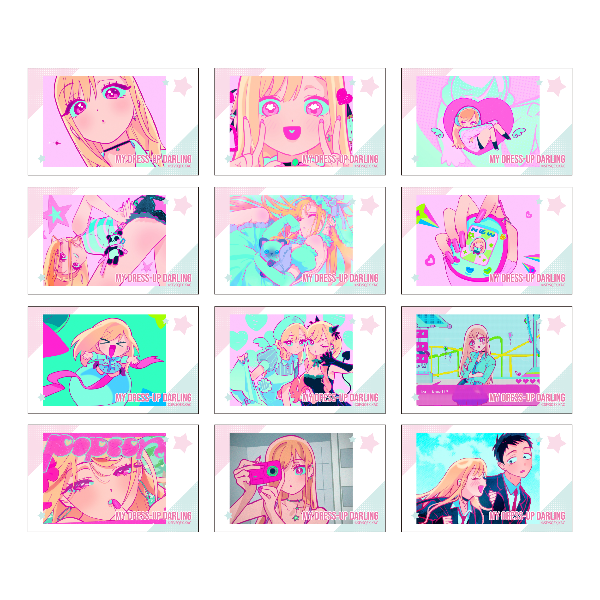 (Goods - Card) My Dress-Up Darling Random Instant Photo-Style Card (Blind Box -Box)