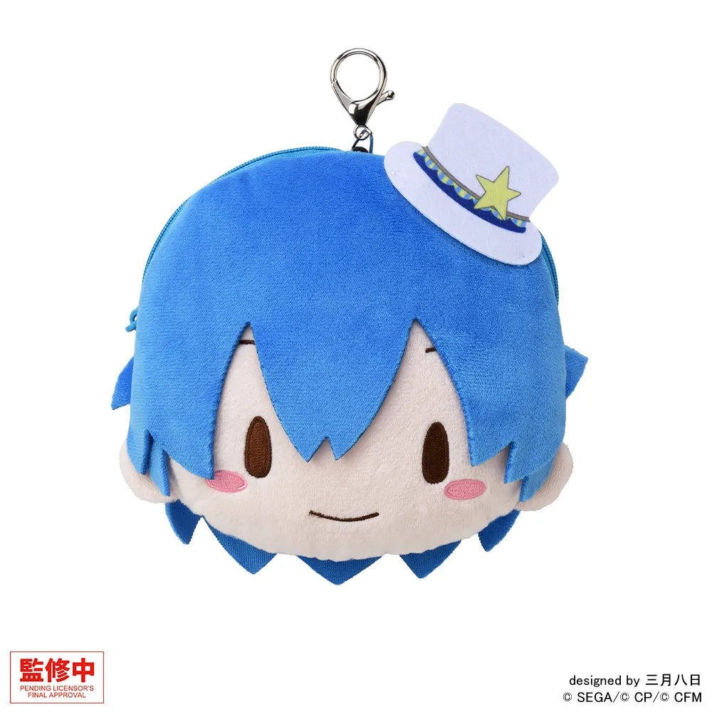 (Pouch) HATSUNE MIKU: COLORFUL STAGE! Face Pouch with Reel Wonderland SEKAI KAITO