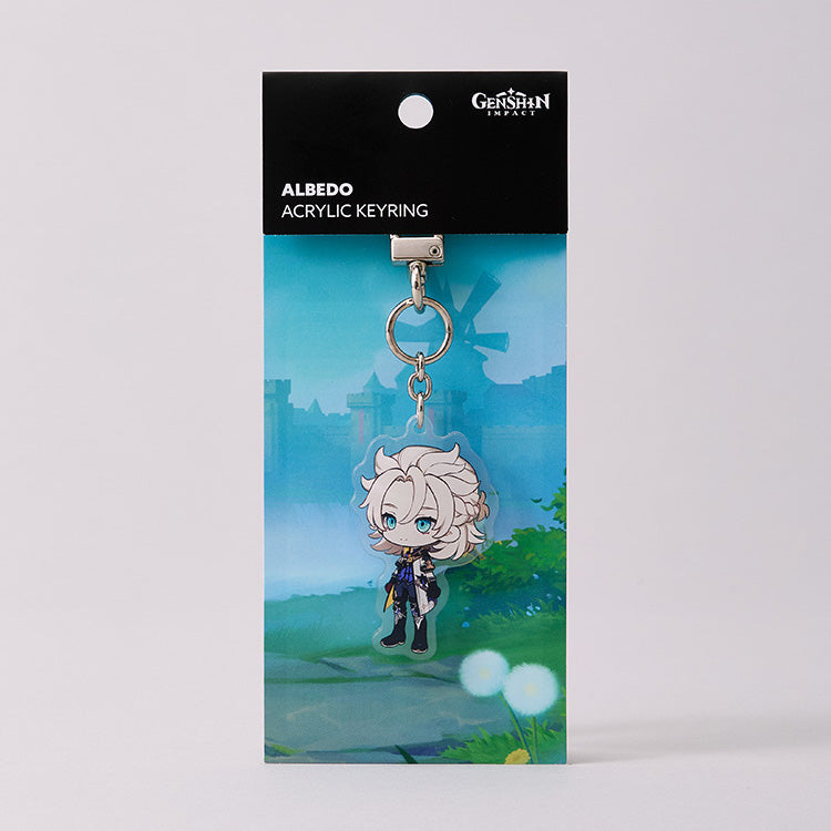 (Goods - Keychain) Genshin Impact Acrylic Keychain Albedo