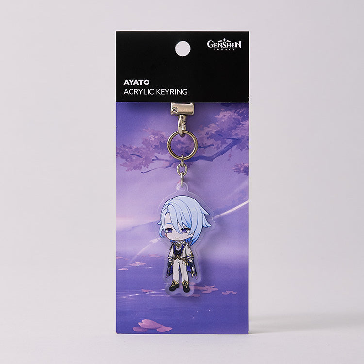 (Goods - Keychain) Genshin Impact Acrylic Keychain Kamisato Ayato