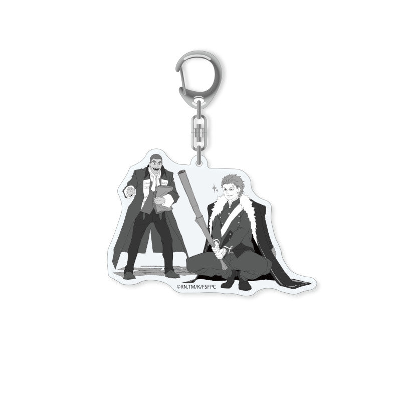 (Goods - Keychain) Fate/strange Fake SNOW FIELD STRANGE Acrylic Charm (Orlando Reeve、Caster)