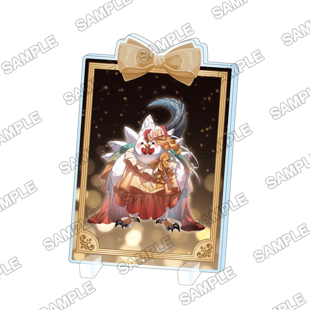 (Goods - Acrylic Stand) Kadokawa BOOKS 10th Anniversary Celebration Mini Acrylic Plate - Long Story Short, I'm Living in the Mountains - Yuma