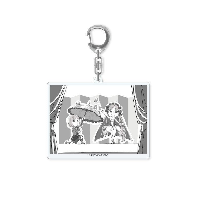 (Goods - Keychain) Fate/strange Fake SNOW FIELD STRANGE Acrylic Charm (Francesca Prelati、True Caster)