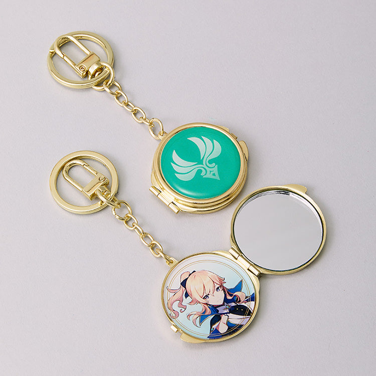 (Goods - Keychain) Genshin Impact Metal Keychain Jean (Anemo)