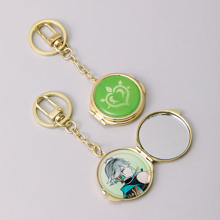 (Goods - Keychain) Genshin Impact Metal Keychain Alhaitham (Dendro)