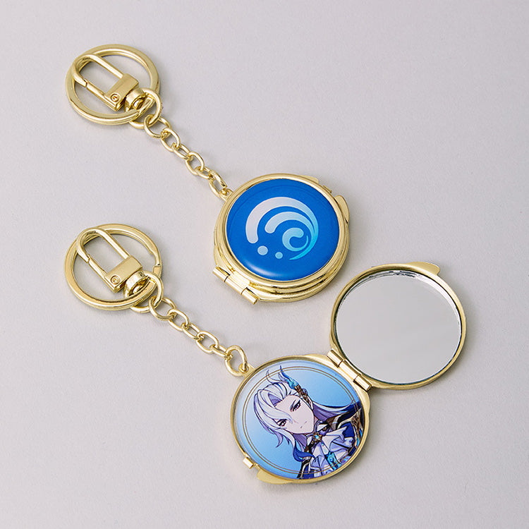 (Goods - Keychain) Genshin Impact Metal Keychain Neuvillette (Cryo)