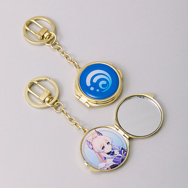 (Goods - Keychain) Genshin Impact Metal Keychain Sangonomiya Kokomi (Cryo)