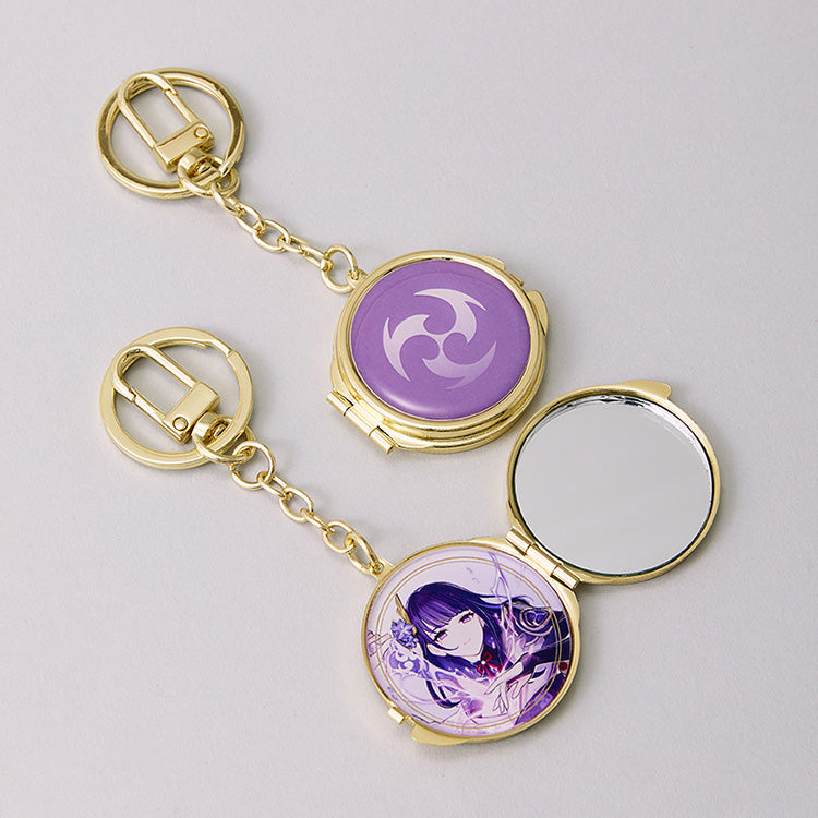 (Goods - Keychain) Genshin Impact Metal Keychain Raiden Shogun (Electro)