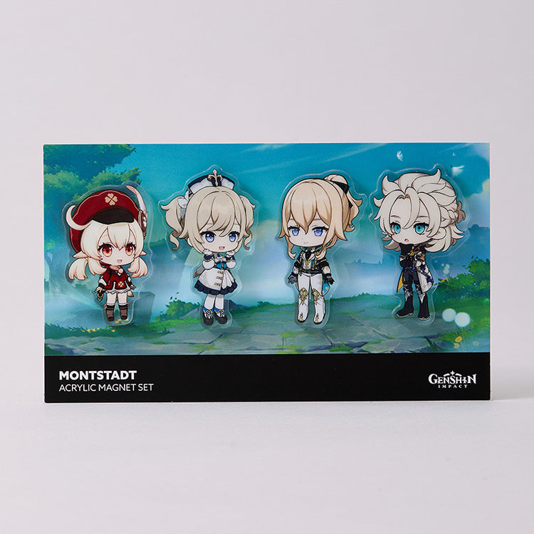 (Goods - Stationaries) Genshin Impact Acrylic Magnet Set Mondstadt