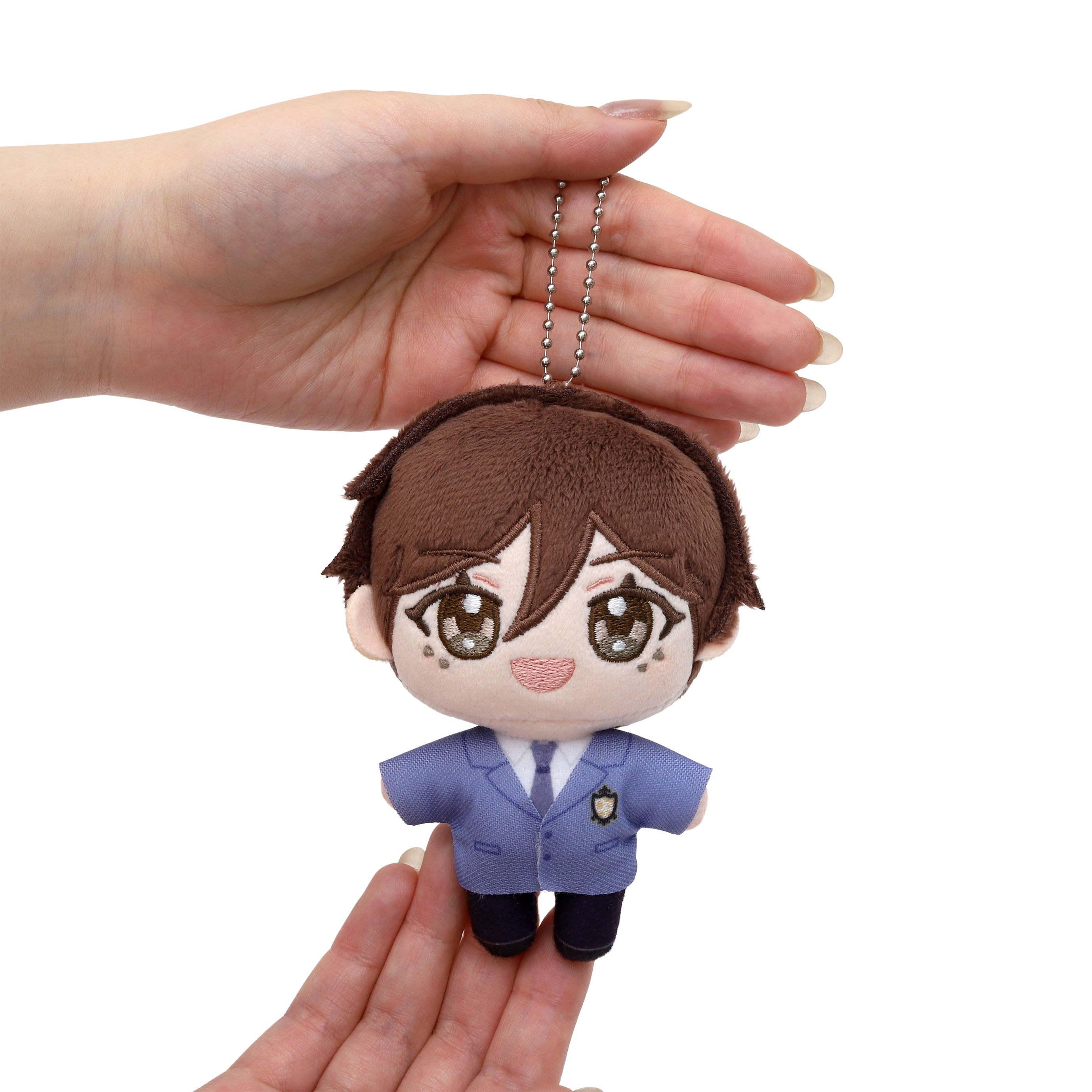 (Goods - Keychain) Ouran High School Host Club Nui Pal Plush Keychain / Kyoya Otori