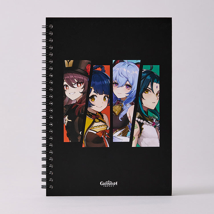 (Goods - Stationaries) Genshin Impact Ring Notebook Liyue