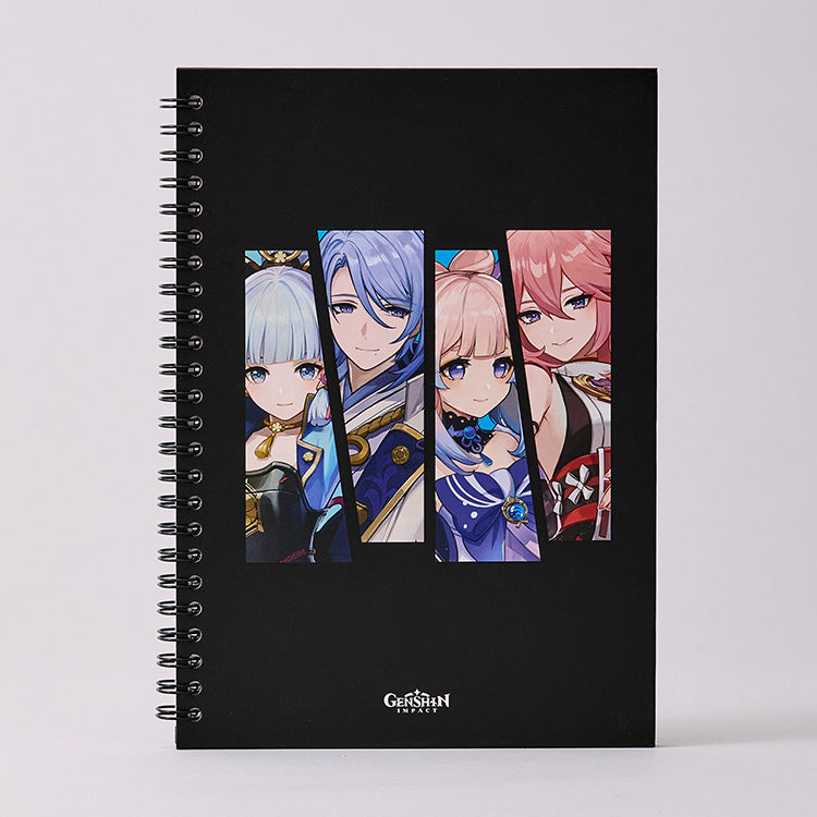 (Goods - Stationaries) Genshin Impact Ring Notebook Inazuma