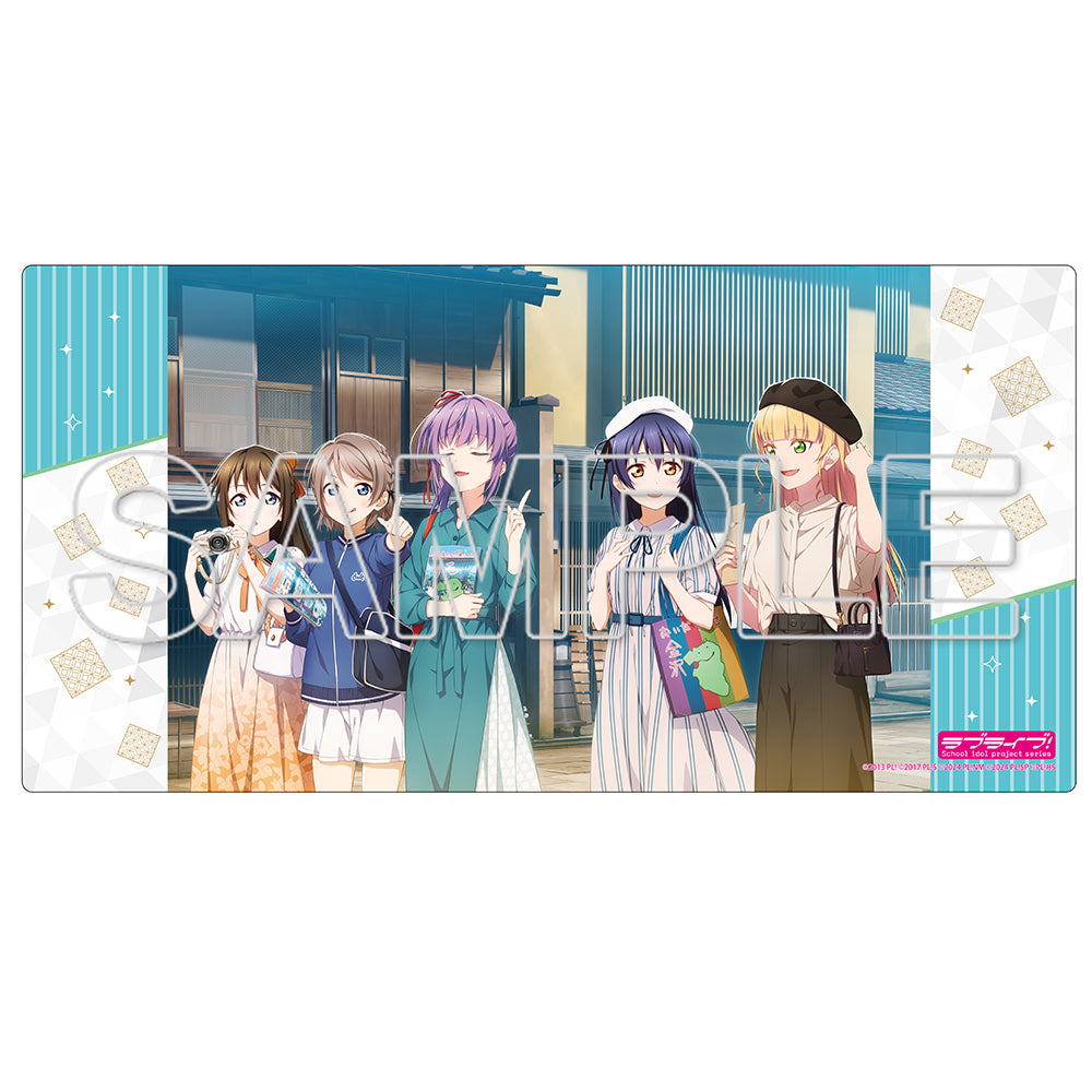 (Goods - Deskmat) Love Live! Series Odekake Love Live! Desk Mat - Umi & You & Shizuku & Sumire & Kozue