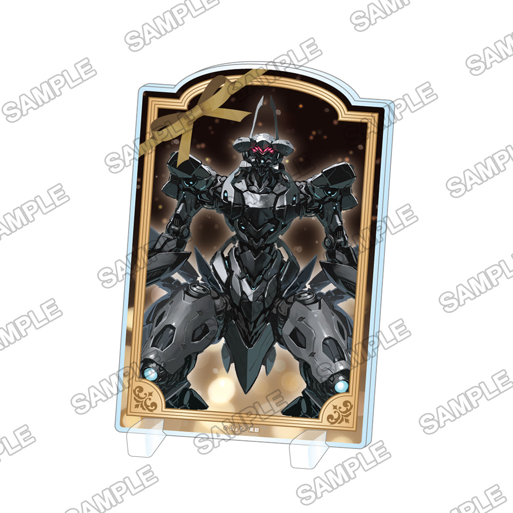 (Goods - Acrylic Stand) Kadokawa BOOKS 10th Anniversary Celebration Mini Acrylic Plate - Legend of the Far East's Savior - Mikage (Prototype Unit 1)