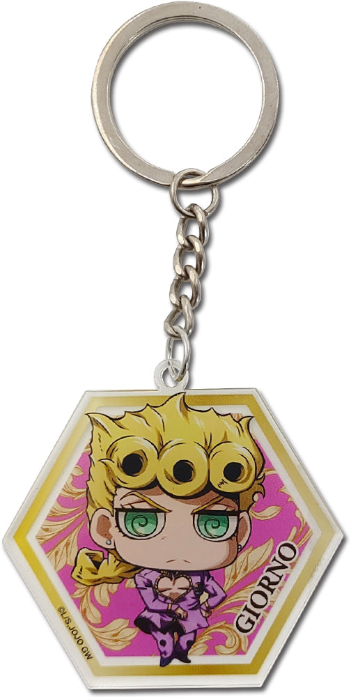 (Goods - Keychain) Jojo's Bizarre Adventures SD GIORNO ACRYLIC KEYCHAIN