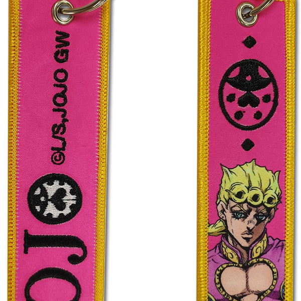 アクセサリー jojo Jojo's Bizarre Adventures GIORNO FABRIC KEYCHAIN | animate USA