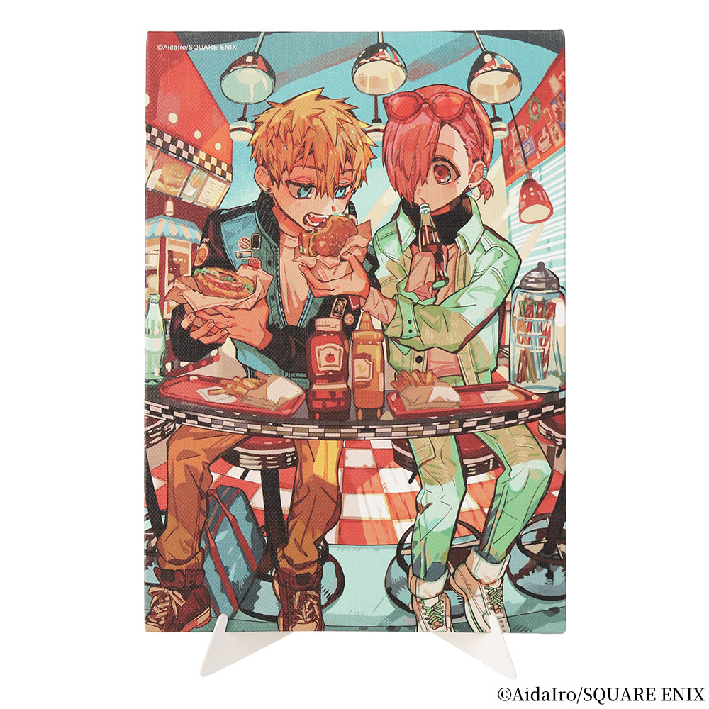 (Goods - Canvas Arts)  Toilet-bound Hanako-kun Canvas Art Burger Shop
