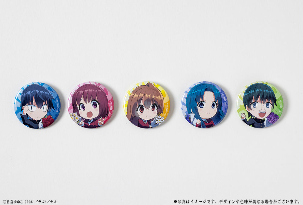 (Goods - Badge) Toradora! 20th Anniversary Tradable Mini-Character Tin Badge