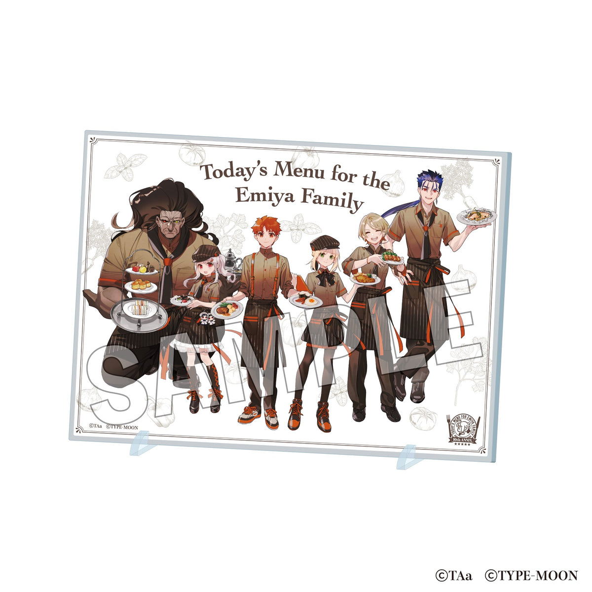(Goods - Ornament) Today's Menu for the Emiya Family Acrylic Panel A